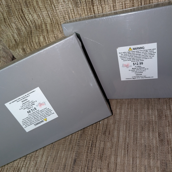 White Tealight Candles Set - Picture 2 of 3